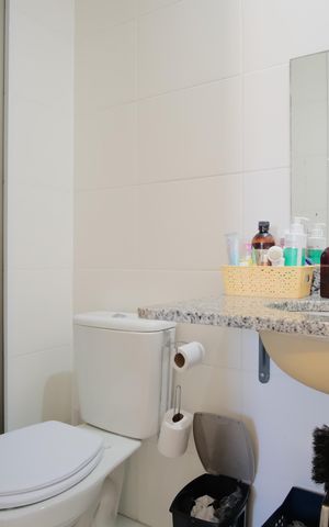 Apartamento para alugar com 55m², 2 quartos e 1 vagaBanheiro da Suíte