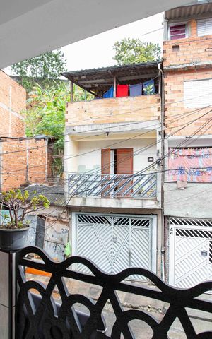 Casa à venda com 48m², 3 quartos e 2 vagasVaranda do Quarto 2