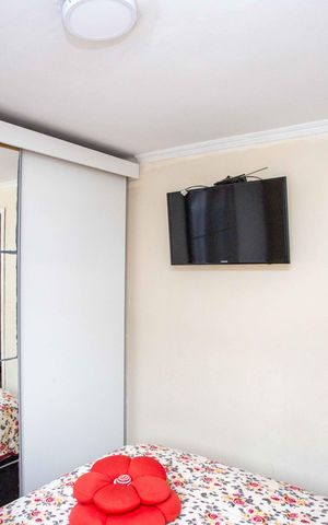 Apartamento à venda com 45m², 2 quartos e 1 vagaQuarto 2