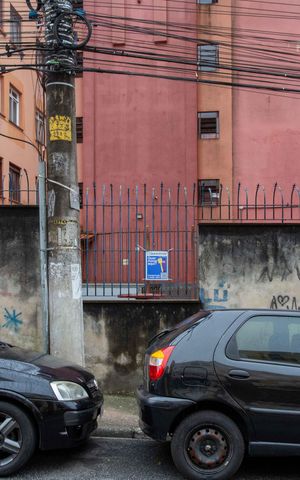 Apartamento à venda com 45m², 2 quartos e 1 vagaFachada e portaria