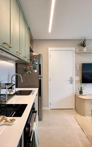 Apartamento para alugar com 31m², 1 quarto e 1 vaga Apartamento para alugar com 31m², 1 quarto e 1 vagaCozinha