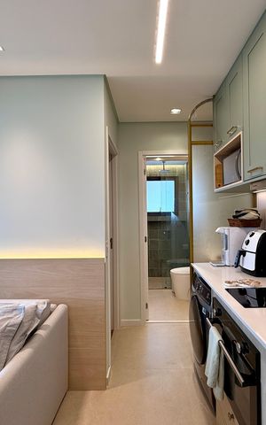Apartamento para alugar com 31m², 1 quarto e 1 vaga Apartamento para alugar com 31m², 1 quarto e 1 vagaCozinha