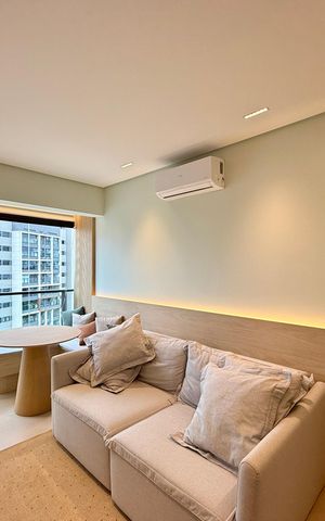 Apartamento para alugar com 31m², 1 quarto e 1 vaga Apartamento para alugar com 31m², 1 quarto e 1 vagaSala