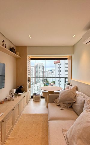Apartamento para alugar com 31m², 1 quarto e 1 vaga Apartamento para alugar com 31m², 1 quarto e 1 vagaSala