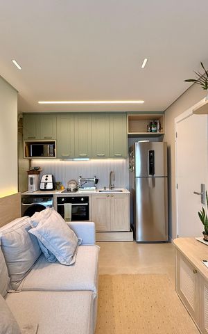 Apartamento para alugar com 31m², 1 quarto e 1 vaga Apartamento para alugar com 31m², 1 quarto e 1 vagaSala