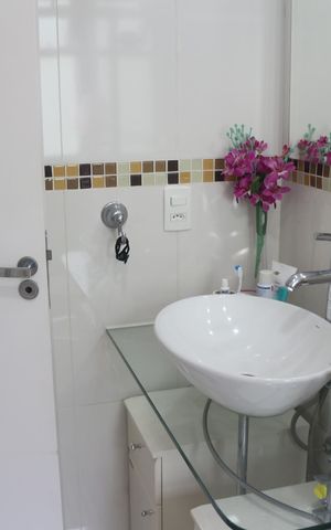 Apartamento à venda com 155m², 4 quartos e 3 vagasBanheiro da Suíte