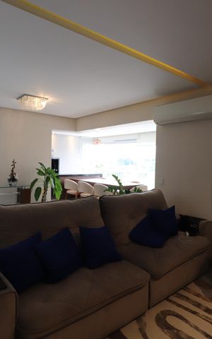 Apartamento à venda com 132m², 3 quartos e 2 vagasSala