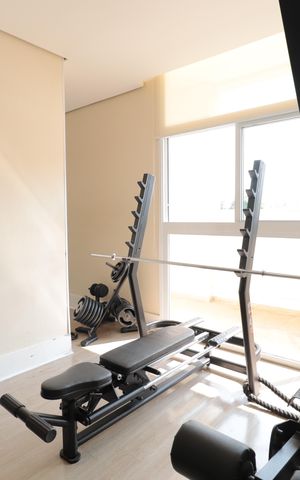 Apartamento à venda com 132m², 3 quartos e 2 vagasÁrea comum - Academia