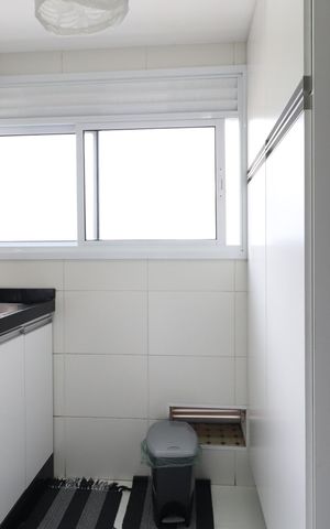 Apartamento à venda com 132m², 3 quartos e 2 vagasÁrea de Serviço
