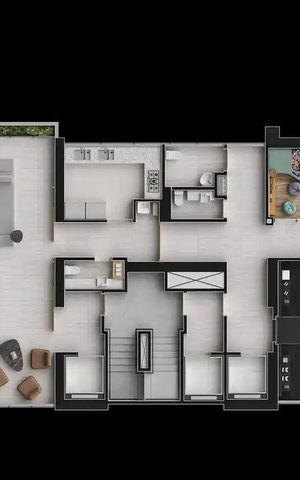 Apartamento à venda com 139m², 4 quartos e 3 vagas