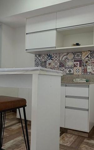Apartamento à venda com 50m², 1 quarto e 1 vaga Apartamento à venda com 50m², 1 quarto e 1 vagaCozinha