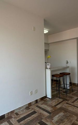Apartamento à venda com 50m², 1 quarto e 1 vaga Apartamento à venda com 50m², 1 quarto e 1 vagaSala