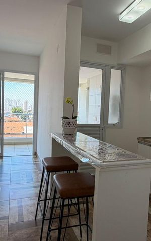 Apartamento à venda com 50m², 1 quarto e 1 vaga Apartamento à venda com 50m², 1 quarto e 1 vagaSala