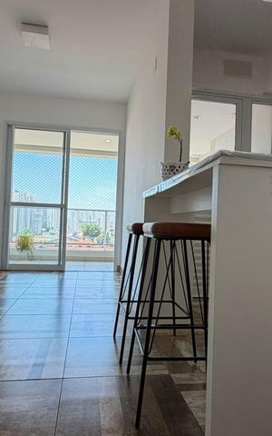 Apartamento à venda com 50m², 1 quarto e 1 vaga Apartamento à venda com 50m², 1 quarto e 1 vagaSala