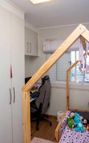 Apartamento à venda com 52m², 2 quartos e 1 vagaQuarto 2