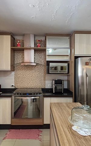 Casa à venda com 263m², 3 quartos e 8 vagas Casa à venda com 263m², 3 quartos e 8 vagasSala de Jantar - Cozinha