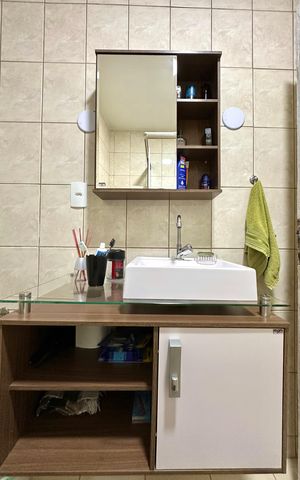 Apartamento à venda com 110m², 3 quartos e sem vaga Apartamento à venda com 110m², 3 quartos e sem vagaBanheiro