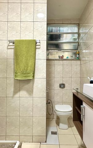 Apartamento à venda com 110m², 3 quartos e sem vaga Apartamento à venda com 110m², 3 quartos e sem vagaBanheiro