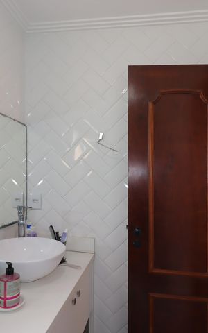 Apartamento à venda com 210m², 4 quartos e 4 vagasBanheiro da Suíte 3