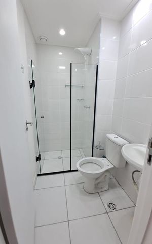 Apartamento para alugar com 54m², 2 quartos e 1 vaga Apartamento para alugar com 54m², 2 quartos e 1 vagaBanheiro