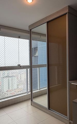 Apartamento para alugar com 129m², 3 quartos e 2 vagasVaranda da Suíte 1 e 2