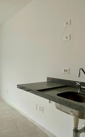 Studio à venda com 24m², 1 quarto e sem vaga Studio à venda com 24m², 1 quarto e sem vagaCozinha