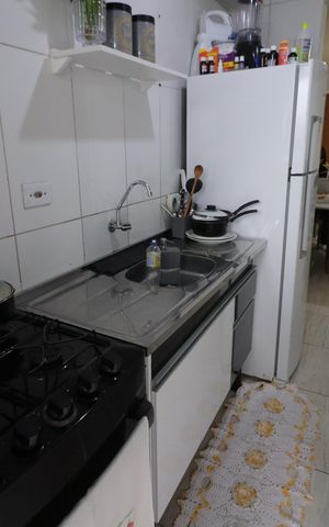 Apartamento à venda com 54m², 2 quartos e 1 vagaCozinha e Área de Serviço