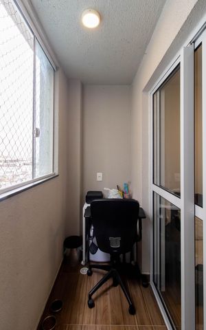 Apartamento para alugar com 27m², 1 quarto e sem vaga Apartamento para alugar com 27m², 1 quarto e sem vagaVaranda