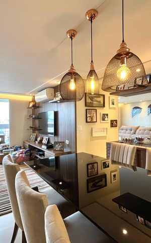 Apartamento à venda com 89m², 3 quartos e 2 vagas Apartamento à venda com 89m², 3 quartos e 2 vagasSala