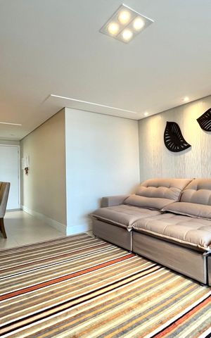Apartamento à venda com 89m², 3 quartos e 2 vagas Apartamento à venda com 89m², 3 quartos e 2 vagasSala