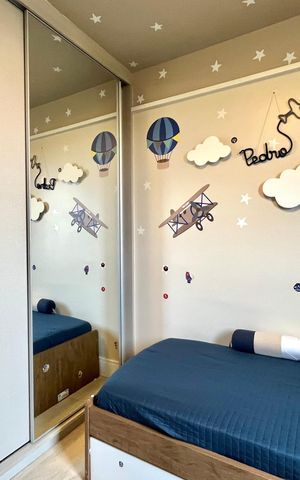 Apartamento à venda com 89m², 3 quartos e 2 vagas Apartamento à venda com 89m², 3 quartos e 2 vagasQuarto 2