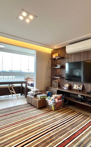 Apartamento à venda com 89m², 3 quartos e 2 vagas Apartamento à venda com 89m², 3 quartos e 2 vagasSala