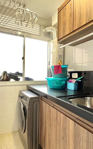 Apartamento à venda com 89m², 3 quartos e 2 vagas Apartamento à venda com 89m², 3 quartos e 2 vagasÁrea de Serviço