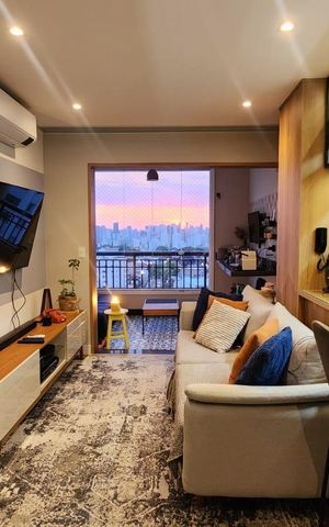 Apartamento à venda com 62m², 2 quartos e 2 vagas Apartamento à venda com 62m², 2 quartos e 2 vagasSala