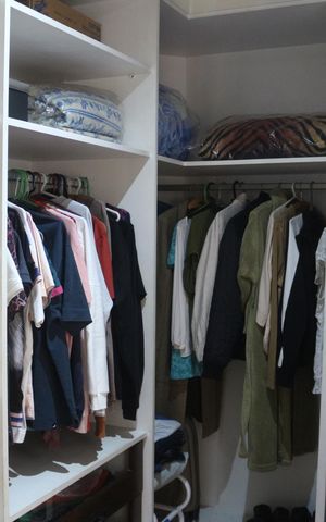 Apartamento à venda com 160m², 2 quartos e 2 vagasCloset da suíte 2