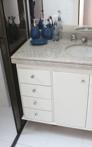 Apartamento à venda com 160m², 2 quartos e 2 vagasBanheiro da Suíte 1