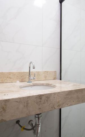 Apartamento à venda com 49m², 2 quartos e sem vaga Apartamento à venda com 49m², 2 quartos e sem vagaBanheiro Social