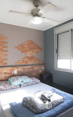 Apartamento à venda com 50m², 2 quartos e 1 vagaQuarto 2