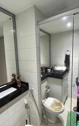 Apartamento à venda com 70m², 3 quartos e 1 vagaBanheiro Social
