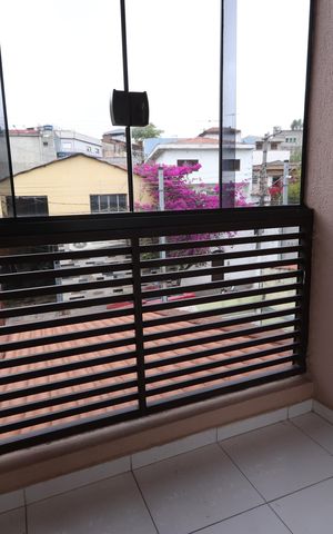 Casa à venda com 68m², 2 quartos e 1 vagaSacada da Suíte 1