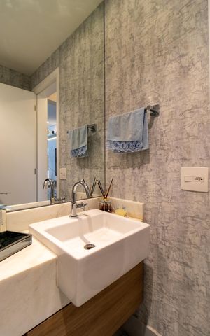 Apartamento à venda com 128m², 3 quartos e 3 vagasLavabo