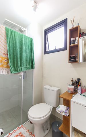 Apartamento à venda com 51m², 2 quartos e 1 vaga Apartamento à venda com 51m², 2 quartos e 1 vagaBanheiro da Suíte