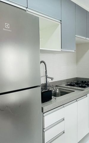 Apartamento à venda com 36m², 2 quartos e 1 vaga Apartamento à venda com 36m², 2 quartos e 1 vagaCozinha