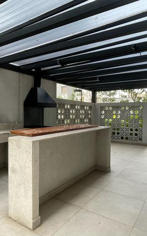 Apartamento à venda com 36m², 2 quartos e 1 vaga Apartamento à venda com 36m², 2 quartos e 1 vagaÁrea comum - Churrasqueira
