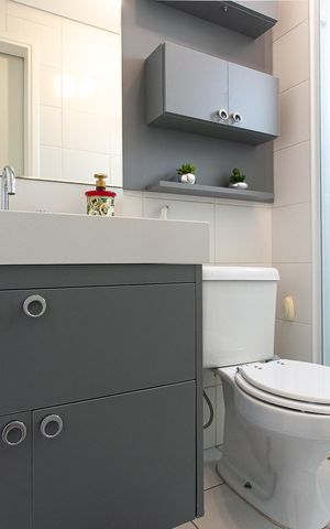 Apartamento à venda com 93m², 3 quartos e 2 vagas Apartamento à venda com 93m², 3 quartos e 2 vagasBanheiro da Suíte