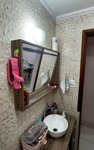 Apartamento à venda com 74m², 2 quartos e 2 vagas Apartamento à venda com 74m², 2 quartos e 2 vagasBanheiro