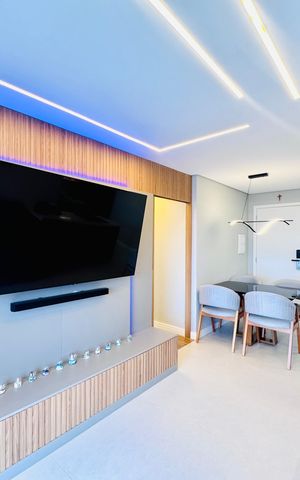 Apartamento à venda com 69m², 2 quartos e 1 vaga Apartamento à venda com 69m², 2 quartos e 1 vagaSala