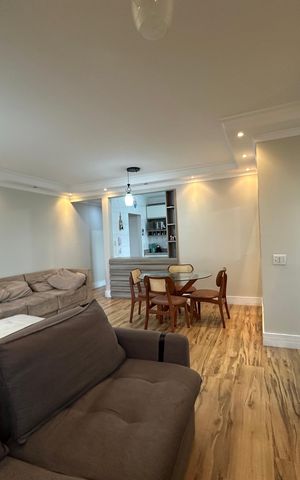 Apartamento à venda com 79m², 2 quartos e 2 vagasSala