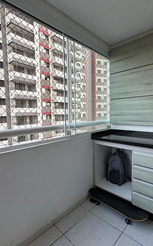 Apartamento à venda com 79m², 2 quartos e 2 vagasVaranda da Sala