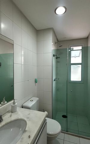 Apartamento à venda com 79m², 2 quartos e 2 vagasBanheiro Social